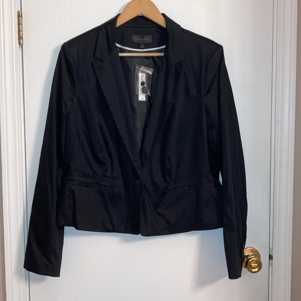 Worthington Suit separate jacket with pockets